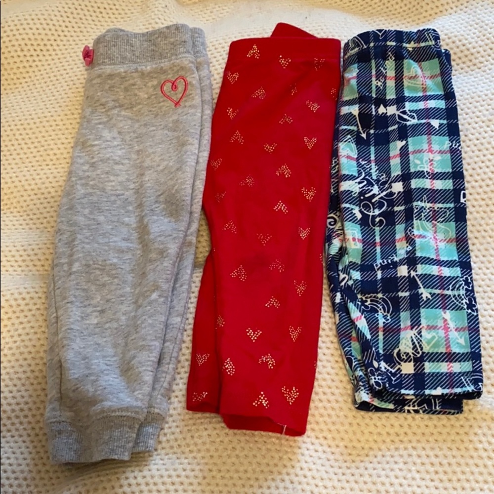 3 piece toddlers leggings & sweat pants